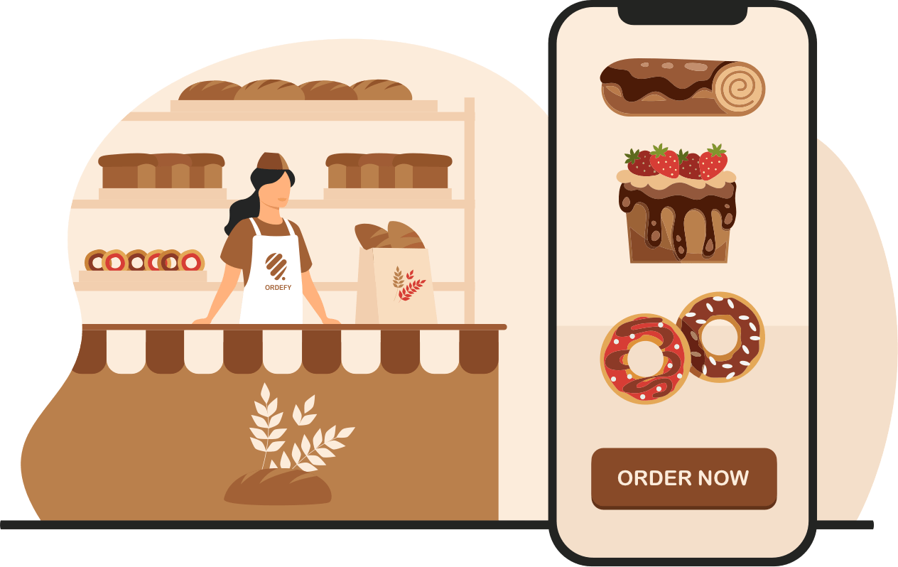 Online Bakery Ordering System And Delivery Software